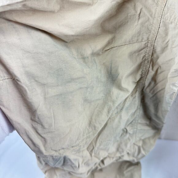 REI Cargo Pants Men Beige Switchback Army Hiking Convertible Paratrooper Sz XXL - Picture 3 of 11